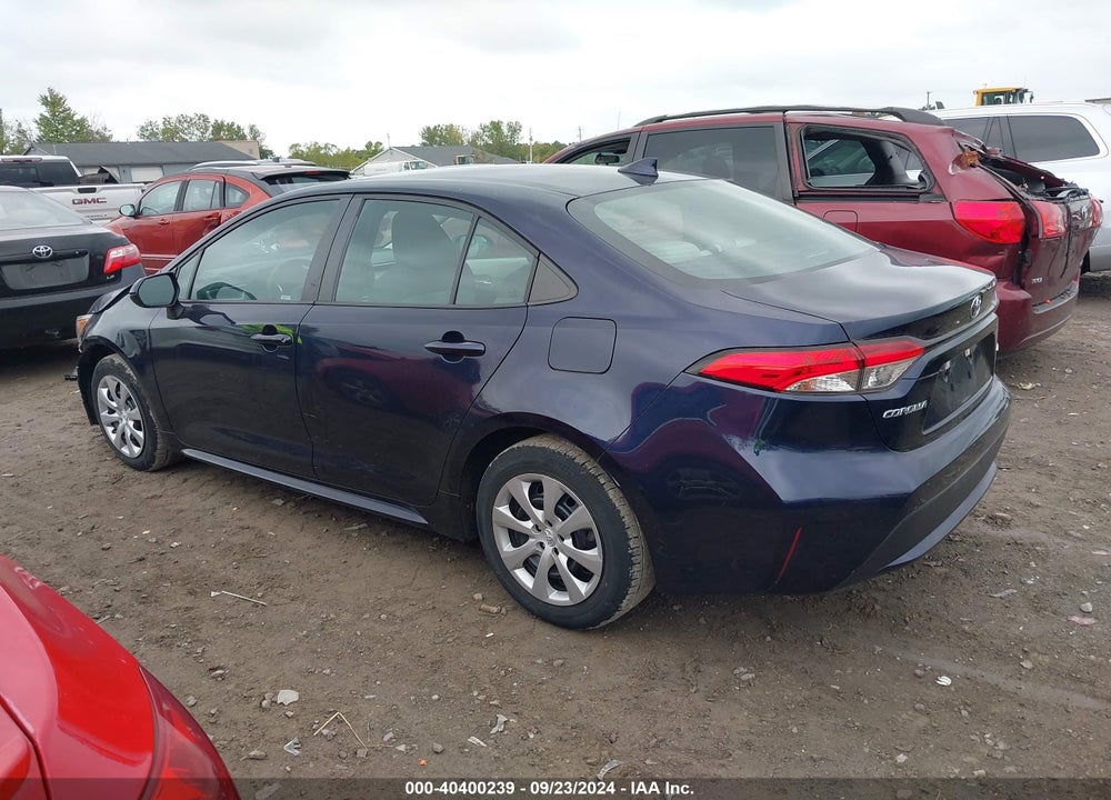 2020 TOYOTA COROLLA LE VIN: 5YFEPRAE9LP057565