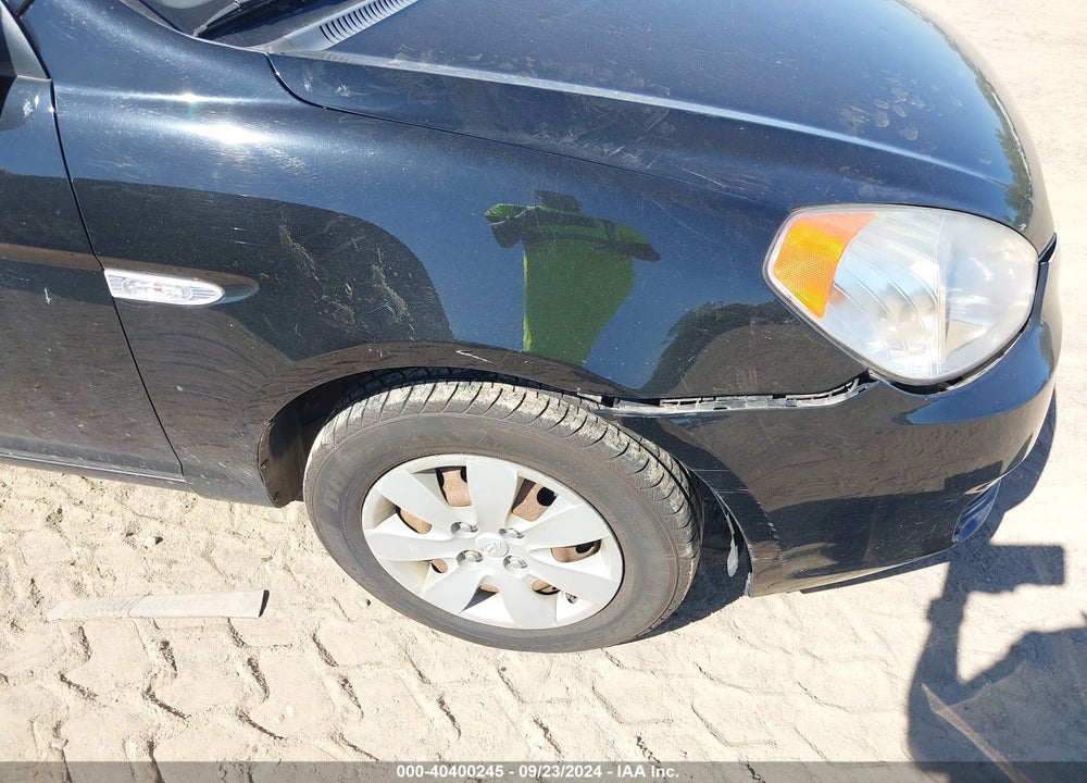 2008 HYUNDAI ACCENT GS VIN: KMHCM36C78U065612