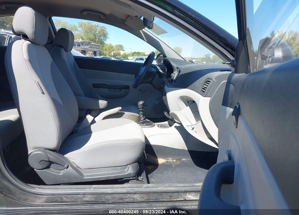 2008 HYUNDAI ACCENT GS VIN: KMHCM36C78U065612