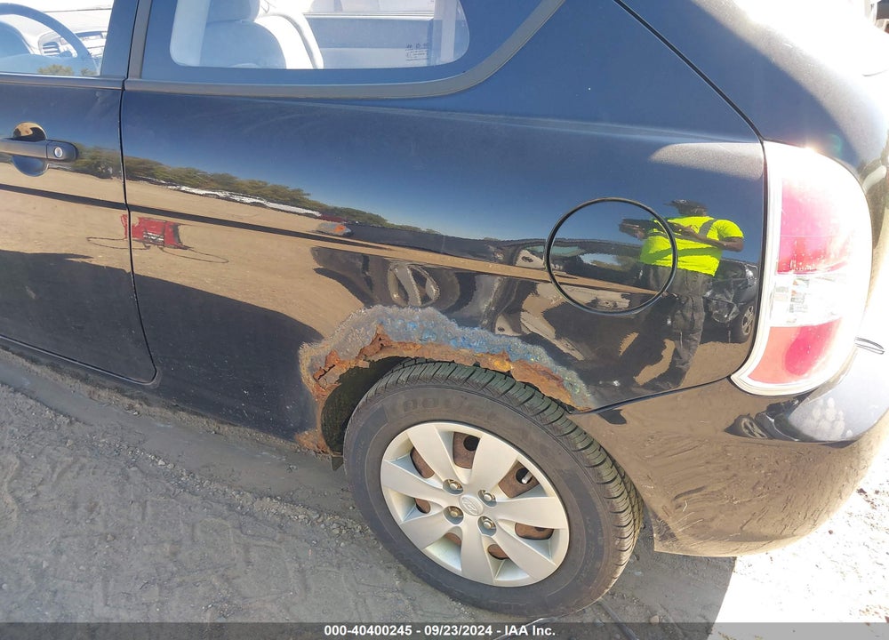 2008 HYUNDAI ACCENT GS VIN: KMHCM36C78U065612