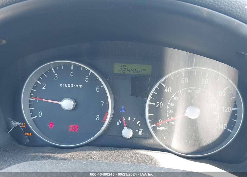 2008 HYUNDAI ACCENT GS VIN: KMHCM36C78U065612