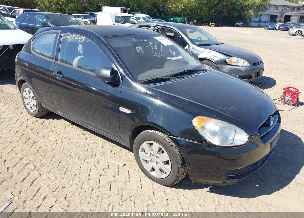 2008 HYUNDAI ACCENT GS VIN: KMHCM36C78U065612