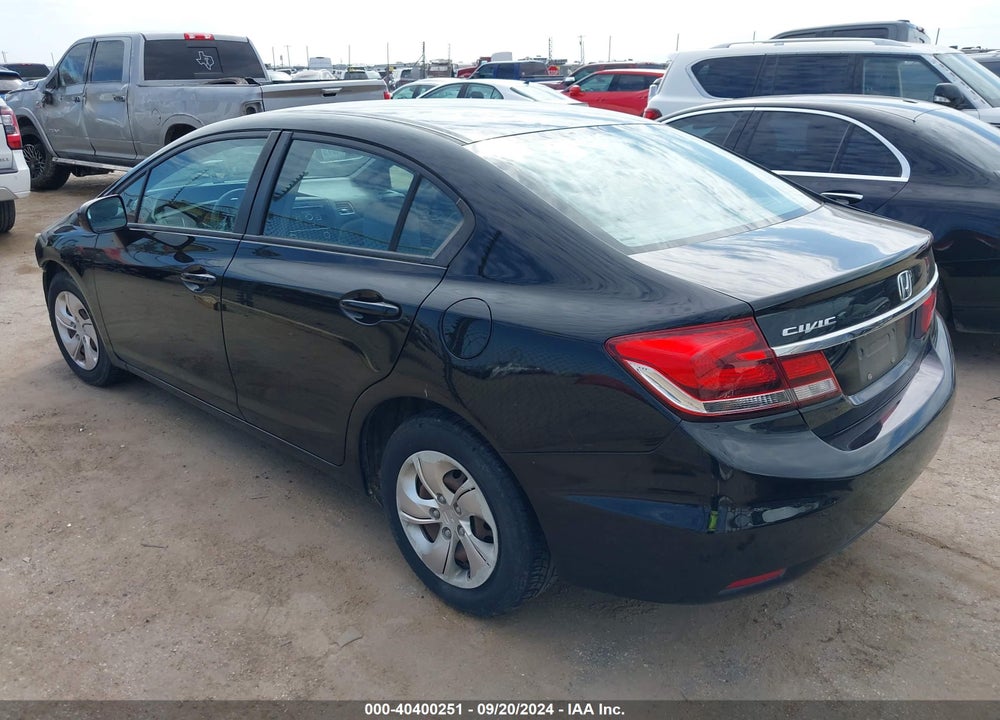 2014 HONDA CIVIC LX VIN: 19XFB2F58EE042210