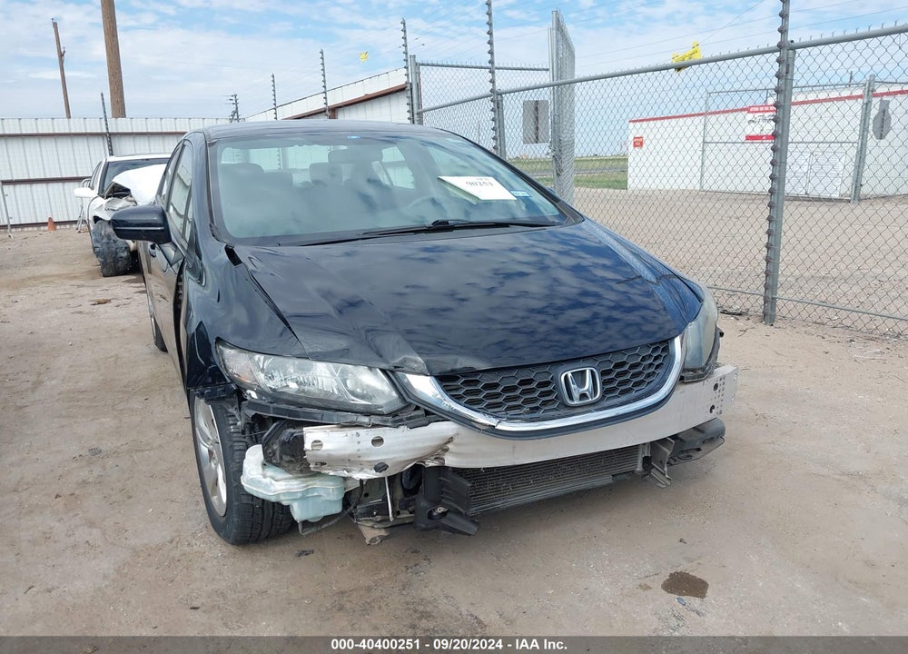 2014 HONDA CIVIC LX VIN: 19XFB2F58EE042210