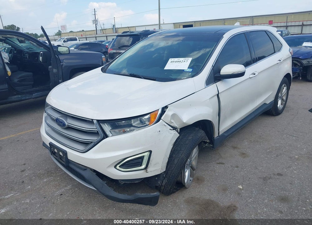 2015 FORD EDGE SEL VIN: 2FMPK4J91FBC41839
