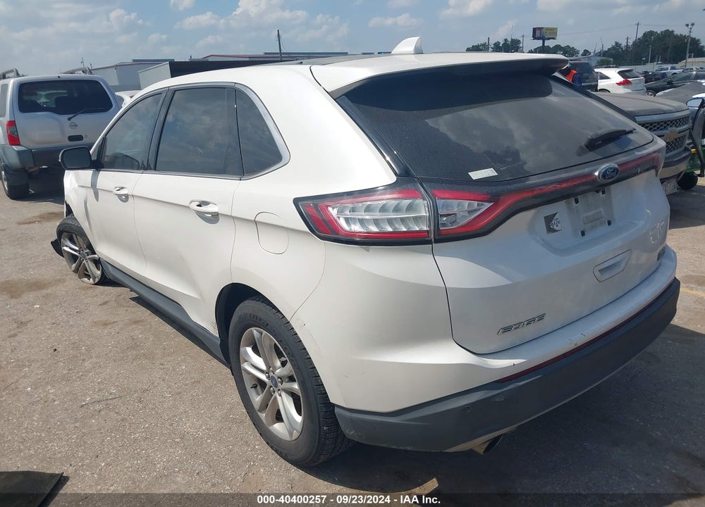 2015 FORD EDGE SEL VIN: 2FMPK4J91FBC41839