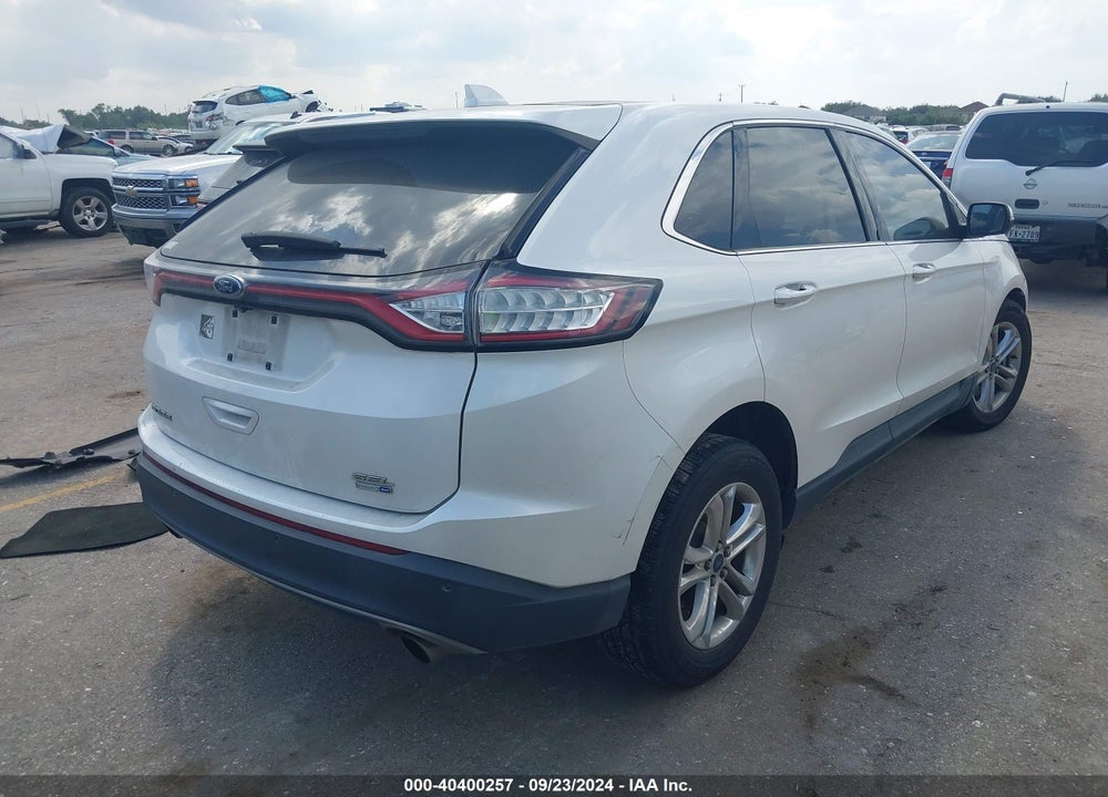 2015 FORD EDGE SEL VIN: 2FMPK4J91FBC41839