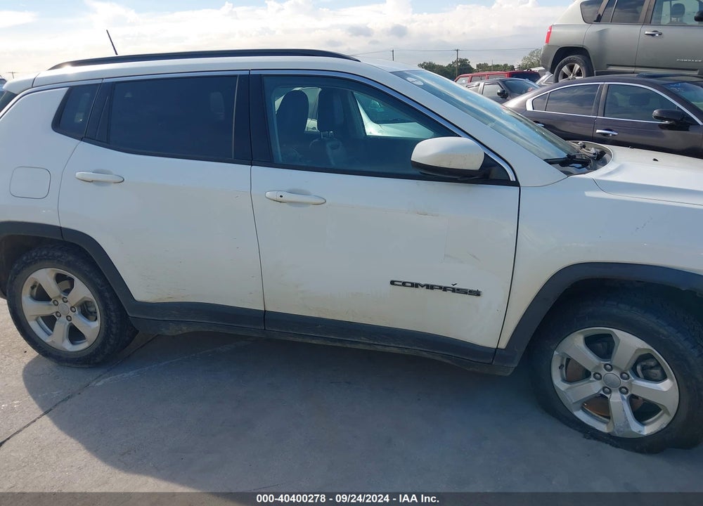 2019 JEEP COMPASS LATITUDE FWD VIN: 3C4NJCBB7KT802912