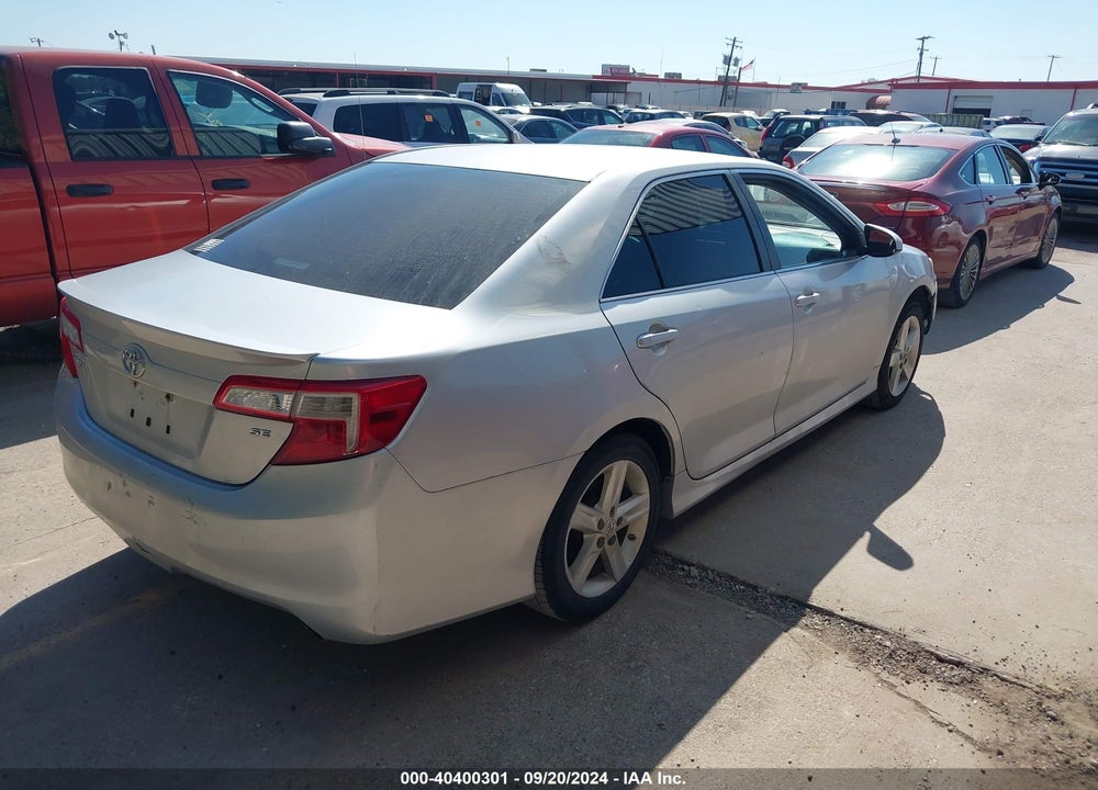 2012 TOYOTA CAMRY SE VIN: 4T1BF1FK8CU021709