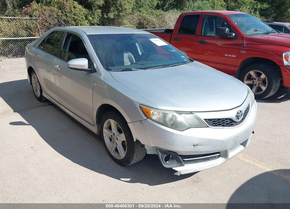 2012 TOYOTA CAMRY SE VIN: 4T1BF1FK8CU021709