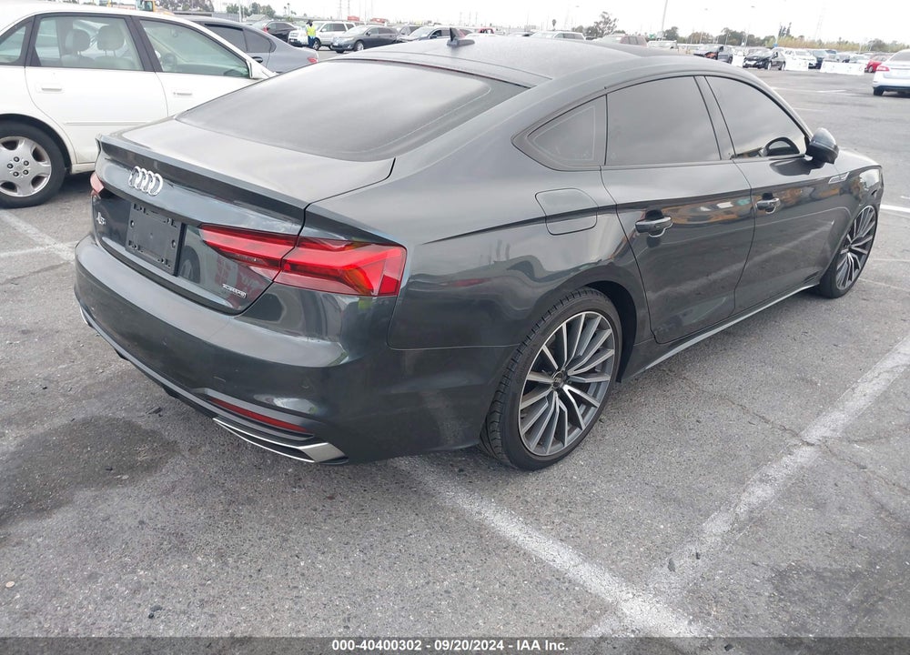 2023 AUDI A5 SPORTBACK PREMIUM PLUS 40 TFSI QUATTRO S TRONIC VIN: WAUCBCF51PA018004
