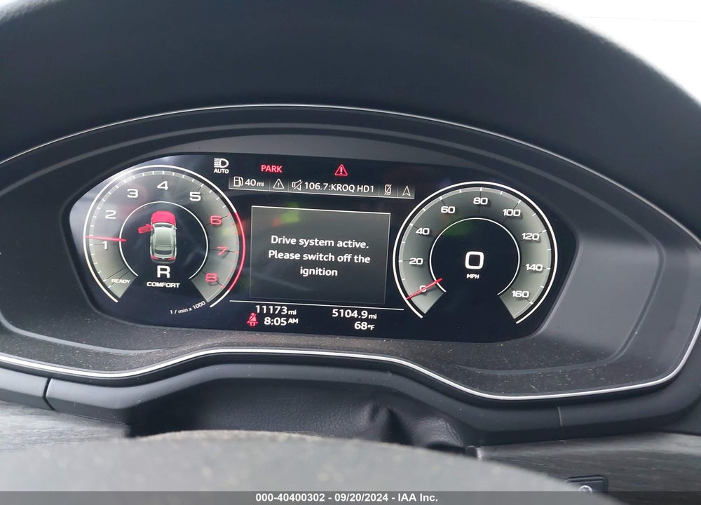 2023 AUDI A5 SPORTBACK PREMIUM PLUS 40 TFSI QUATTRO S TRONIC VIN: WAUCBCF51PA018004
