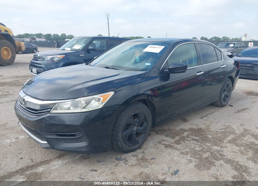 2016 HONDA ACCORD LX VIN: 1HGCR2F33GA186624