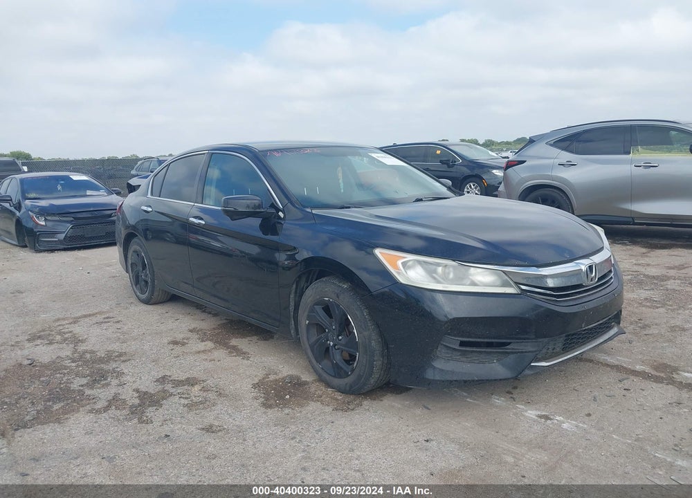 2016 HONDA ACCORD LX VIN: 1HGCR2F33GA186624