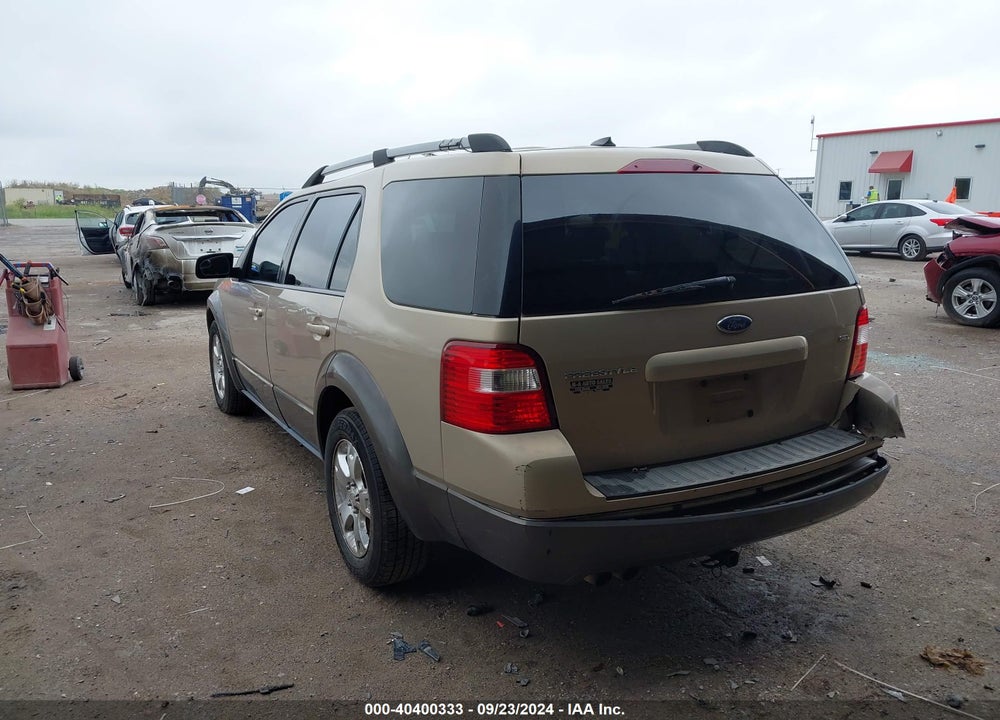 2007 FORD FREESTYLE SEL VIN: 1FMZK02107GA00424