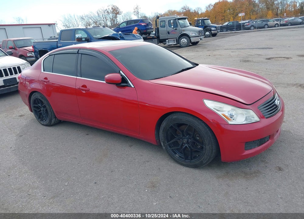 2007 INFINITI G35X VIN: JNKBV61F57M811987