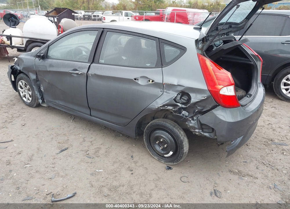 2013 HYUNDAI ACCENT GS VIN: KMHCT5AE2DU085283