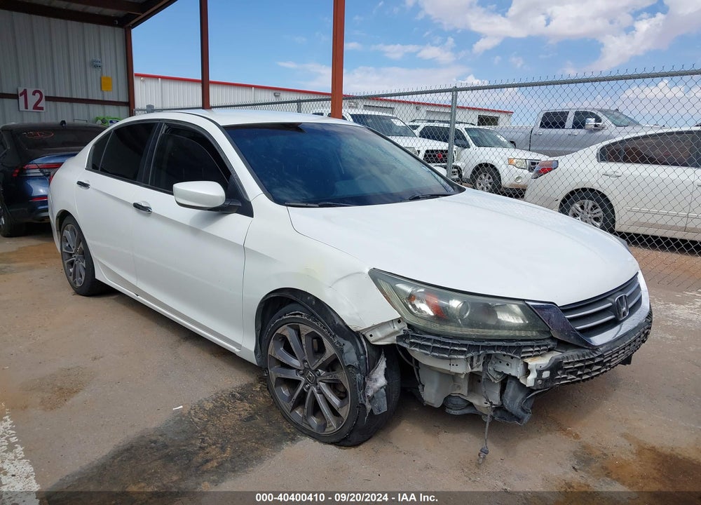 2013 HONDA ACCORD SPORT VIN: 1HGCR2F51DA274438