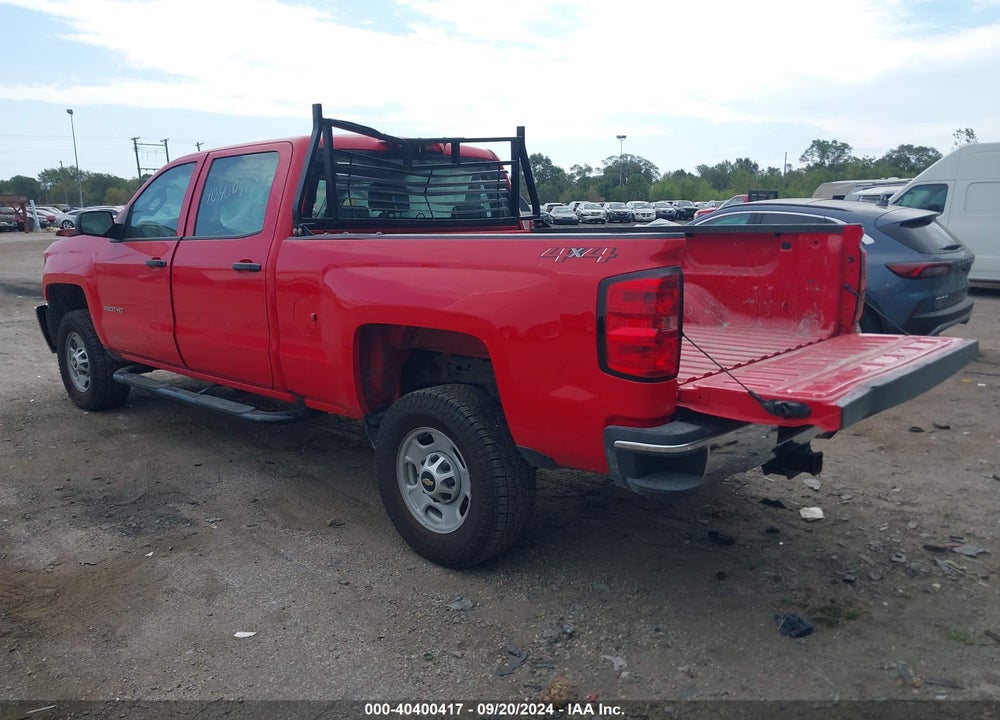 2018 CHEVROLET SILVERADO 2500HD WT VIN: 1GC1KUEGXJF102075