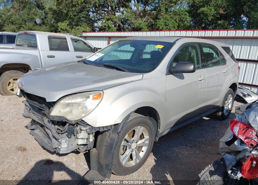 2011 CHEVROLET EQUINOX LS VIN: 2GNALBEC9B1325240