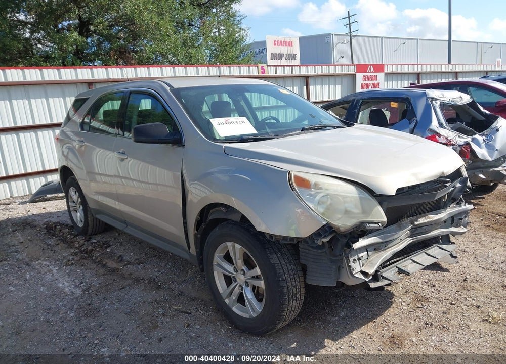 2011 CHEVROLET EQUINOX LS VIN: 2GNALBEC9B1325240