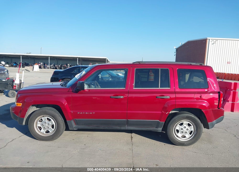 2014 JEEP PATRIOT SPORT VIN: 1C4NJPBA1ED547604