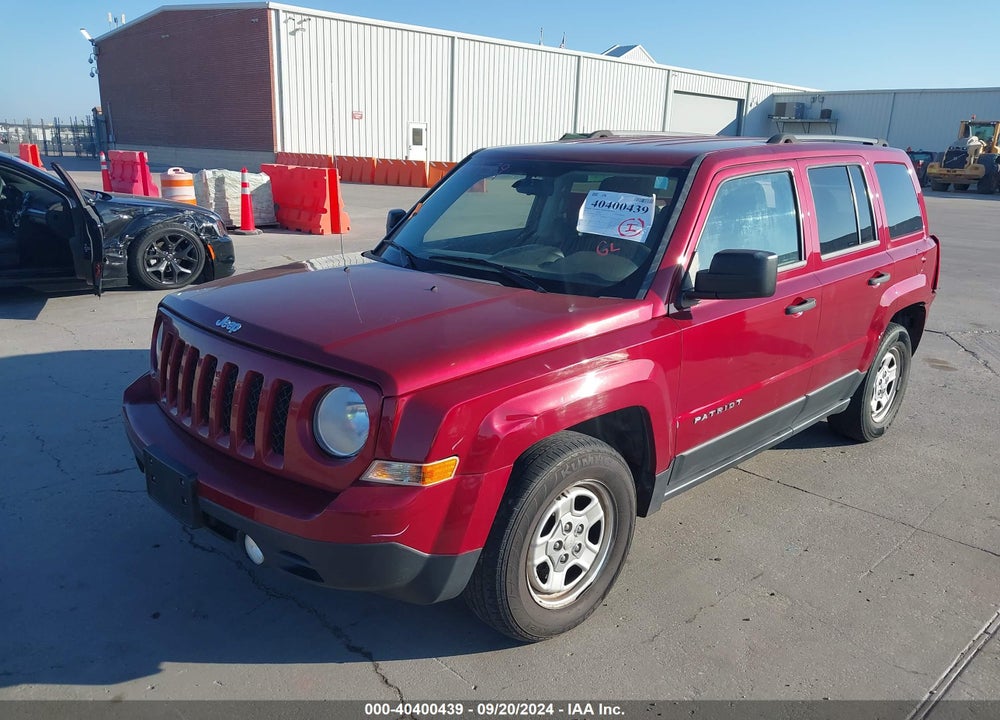 2014 JEEP PATRIOT SPORT VIN: 1C4NJPBA1ED547604