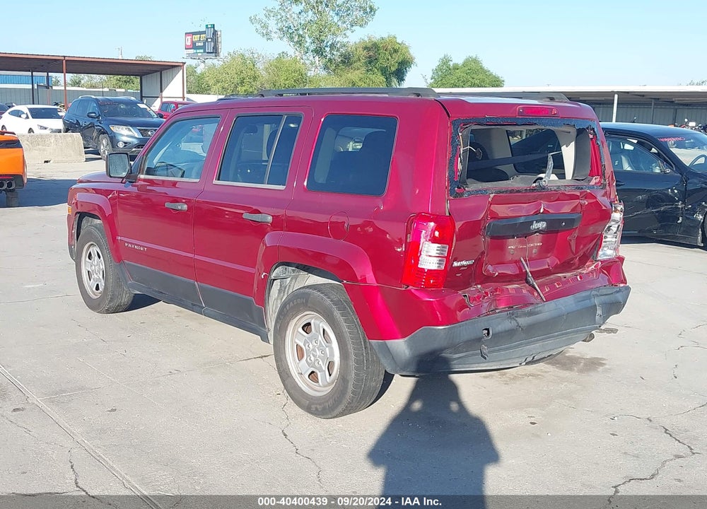 2014 JEEP PATRIOT SPORT VIN: 1C4NJPBA1ED547604