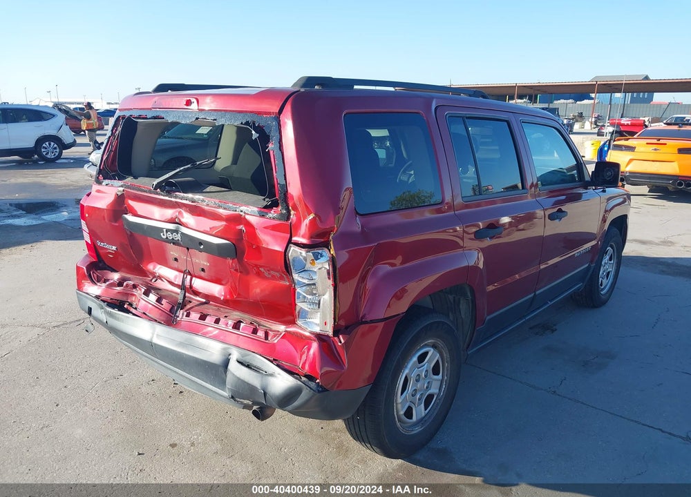 2014 JEEP PATRIOT SPORT VIN: 1C4NJPBA1ED547604