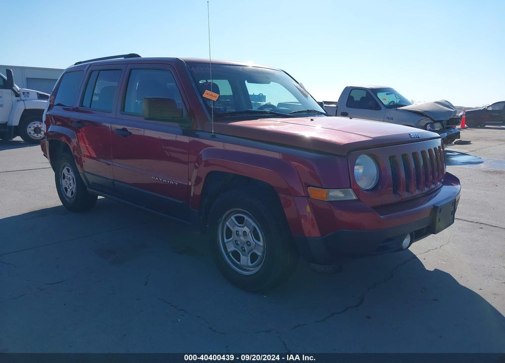 2014 JEEP PATRIOT SPORT VIN: 1C4NJPBA1ED547604