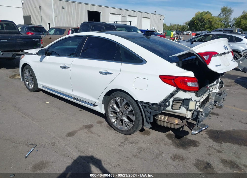2015 HYUNDAI SONATA LIMITED 2.0T VIN: 5NPE34AB2FH132886