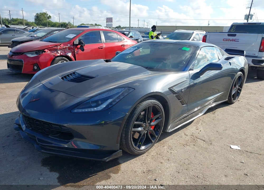 2019 CHEVROLET CORVETTE STINGRAY VIN: 1G1YB2D72K5123796