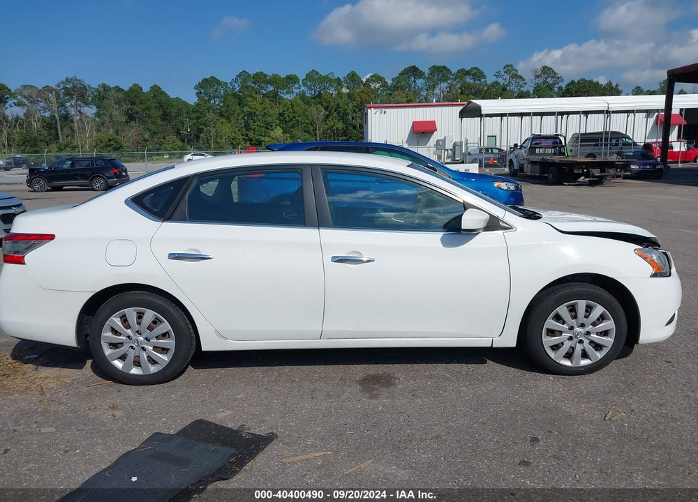 2015 NISSAN SENTRA S VIN: 3N1AB7AP0FY372653