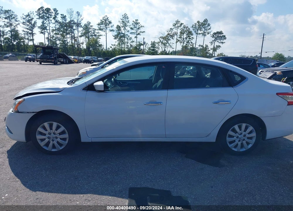 2015 NISSAN SENTRA S VIN: 3N1AB7AP0FY372653