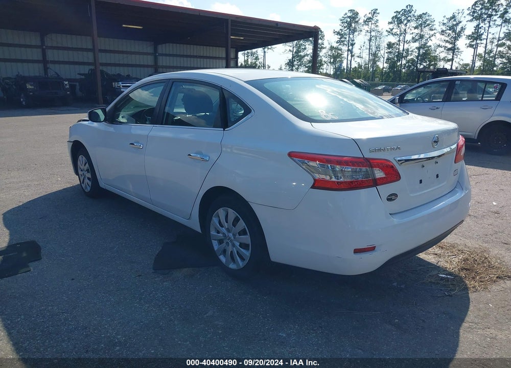 2015 NISSAN SENTRA S VIN: 3N1AB7AP0FY372653