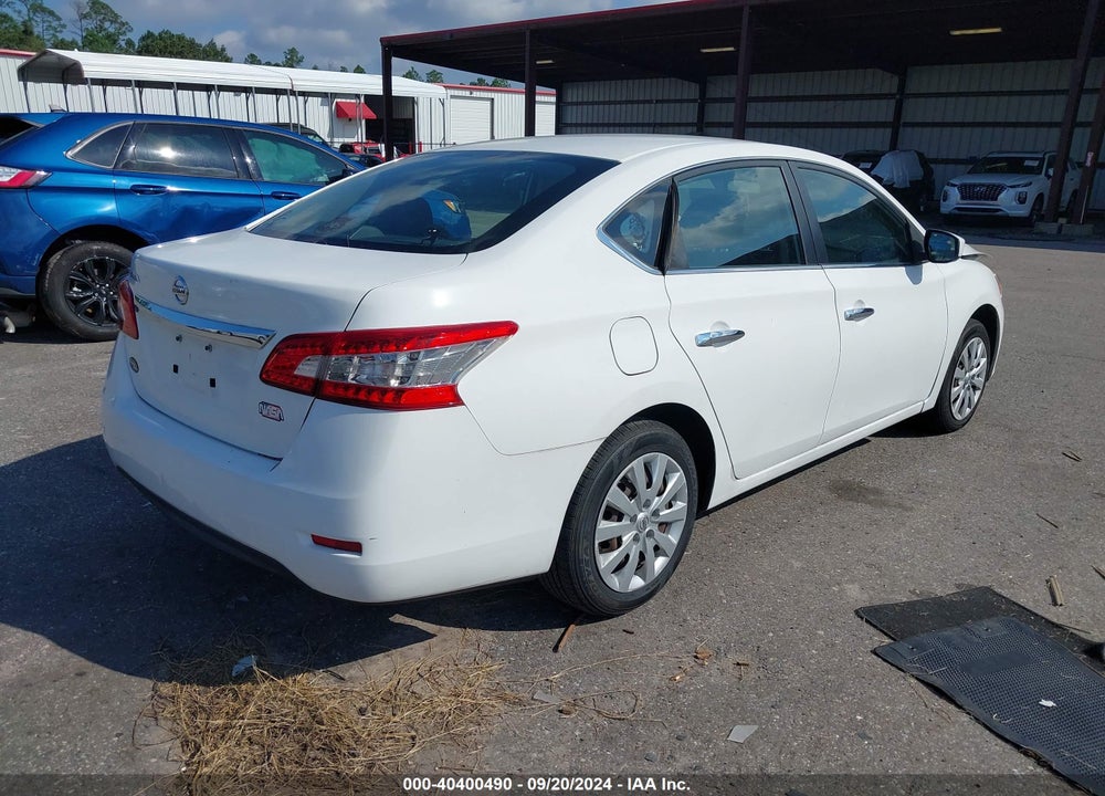 2015 NISSAN SENTRA S VIN: 3N1AB7AP0FY372653