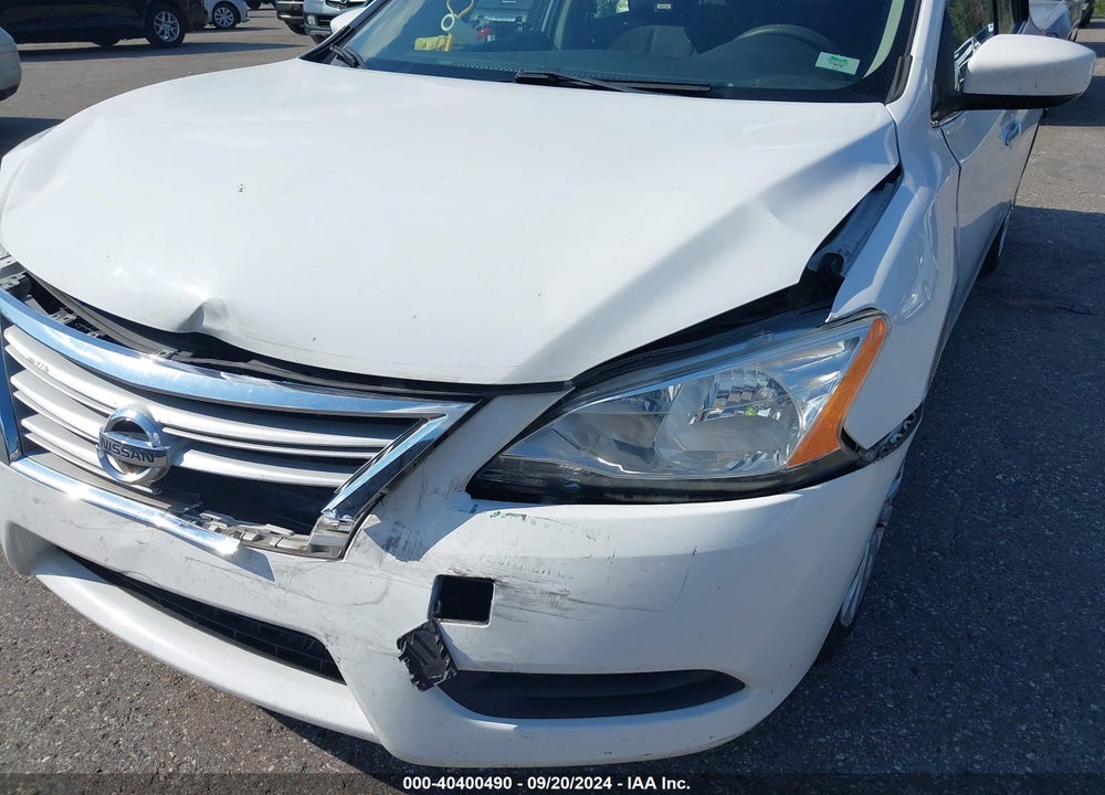 2015 NISSAN SENTRA S VIN: 3N1AB7AP0FY372653