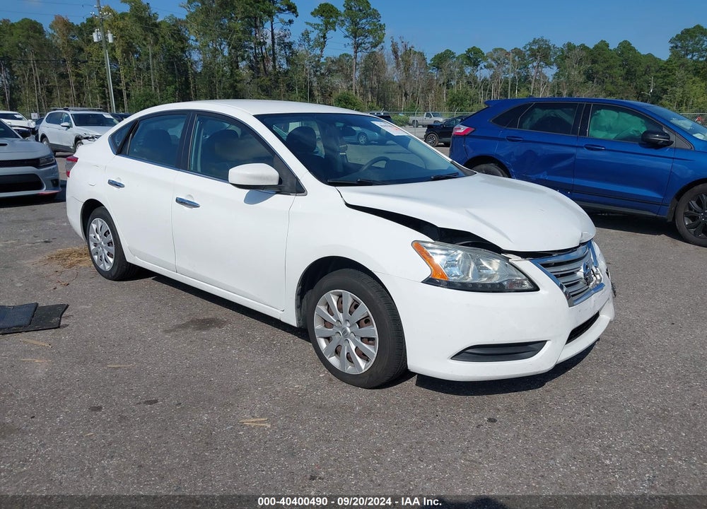 2015 NISSAN SENTRA S VIN: 3N1AB7AP0FY372653