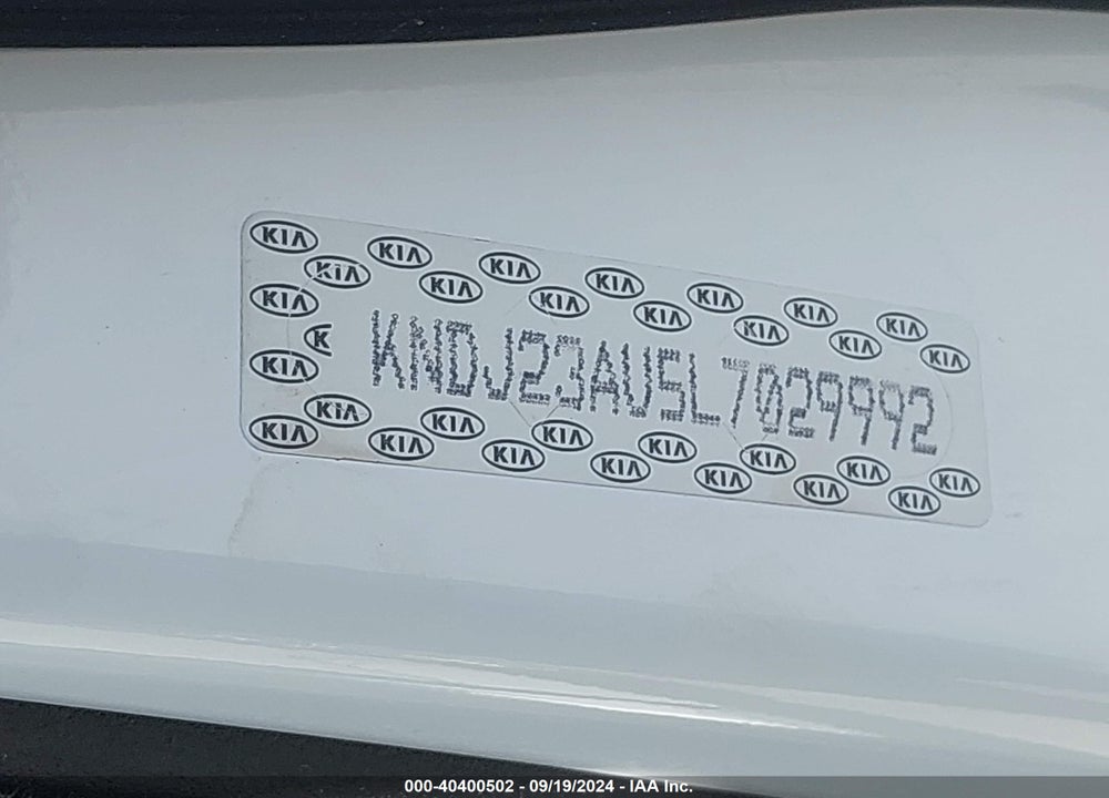 2020 KIA SOUL !/+/S VIN: KNDJ23AU5L7029992