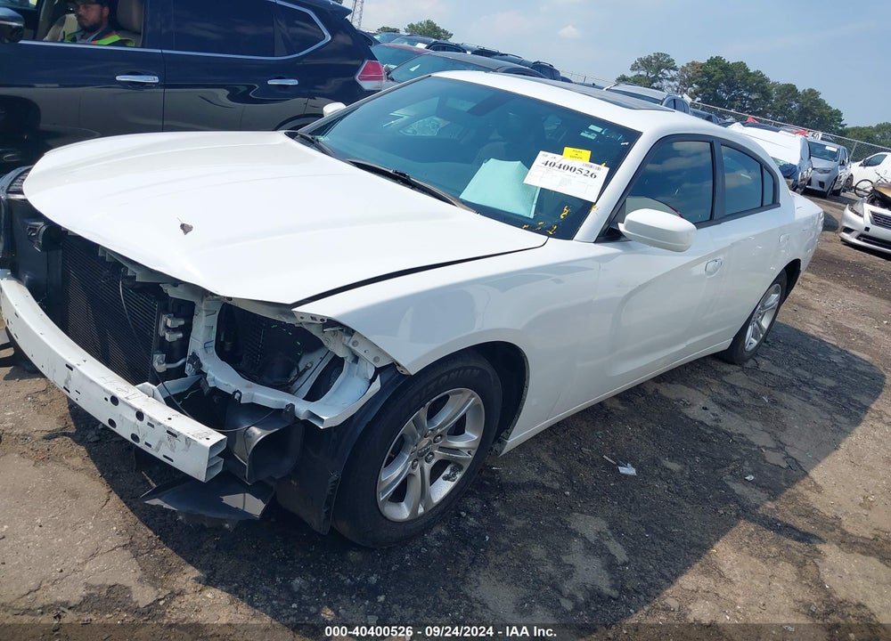 2015 DODGE CHARGER SE VIN: 2C3CDXBG6FH916937