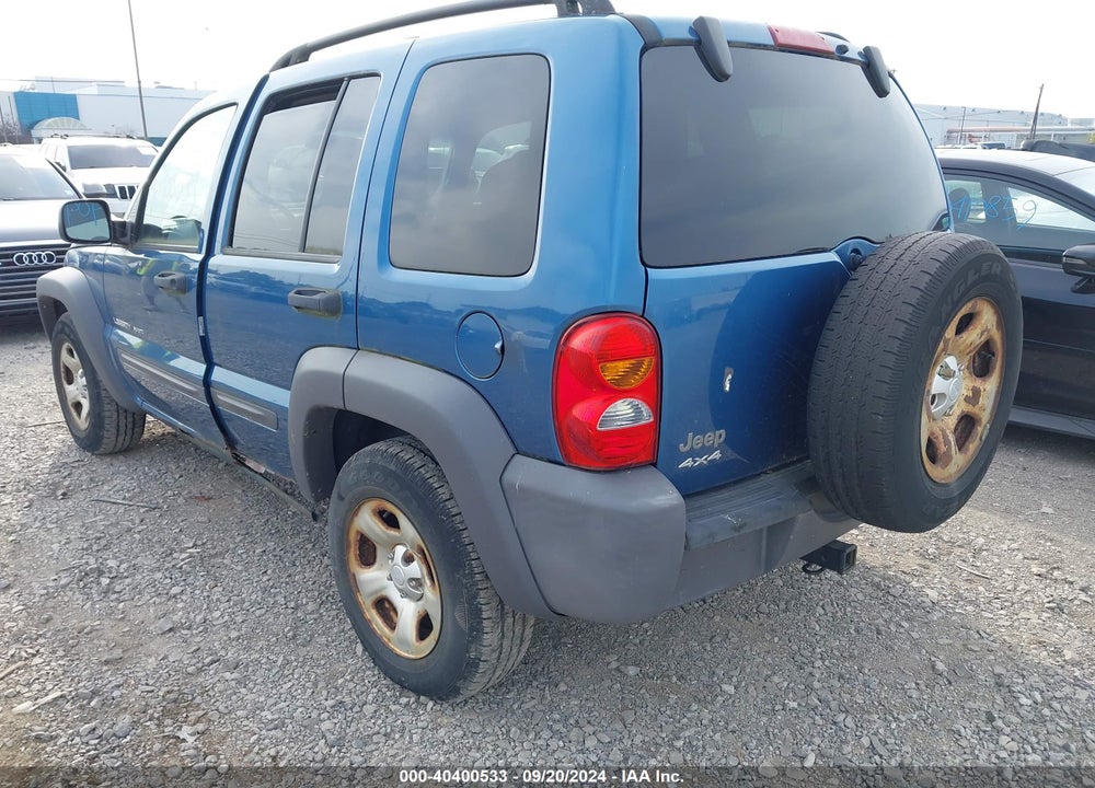 2003 JEEP LIBERTY SPORT VIN: 1J4GL48K33W627662