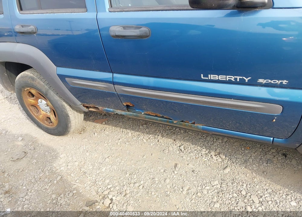 2003 JEEP LIBERTY SPORT VIN: 1J4GL48K33W627662