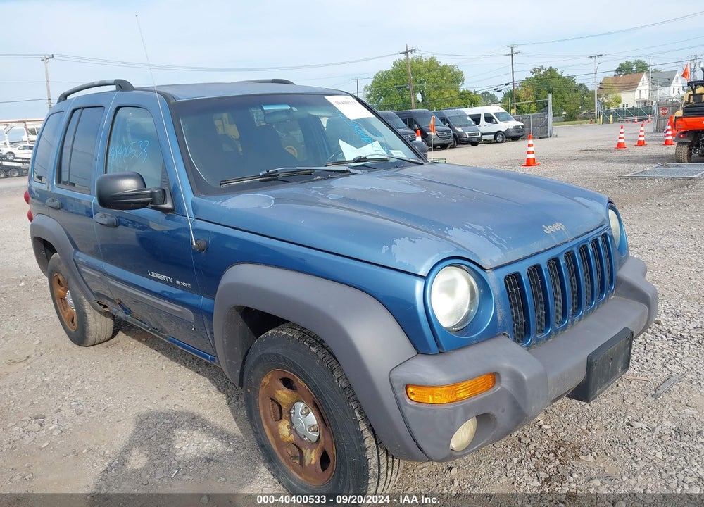2003 JEEP LIBERTY SPORT VIN: 1J4GL48K33W627662