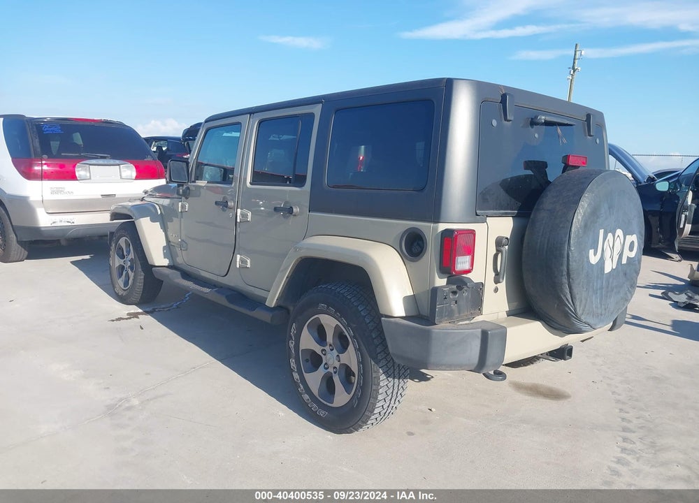 2017 JEEP WRANGLER UNLIMITED SAHARA 4X4 VIN: 1C4BJWEG6HL751774