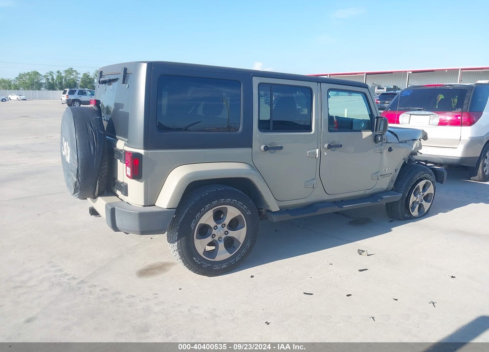 2017 JEEP WRANGLER UNLIMITED SAHARA 4X4 VIN: 1C4BJWEG6HL751774