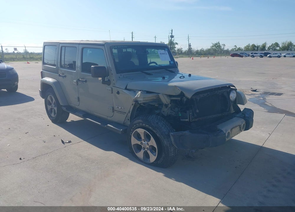 2017 JEEP WRANGLER UNLIMITED SAHARA 4X4 VIN: 1C4BJWEG6HL751774