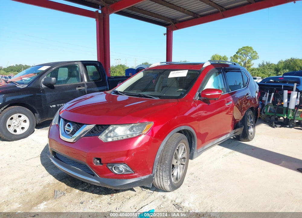 2014 NISSAN ROGUE SL VIN: 5N1AT2MT8EC838709
