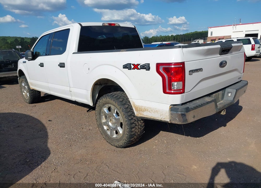 2015 FORD F-150 XLT VIN: 1FTFW1EF7FKF08541
