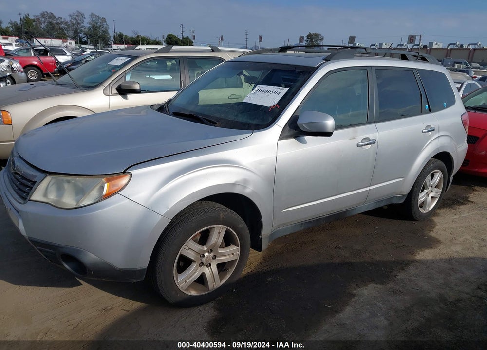 2009 SUBARU FORESTER 2.5X VIN: JF2SH63659H758534