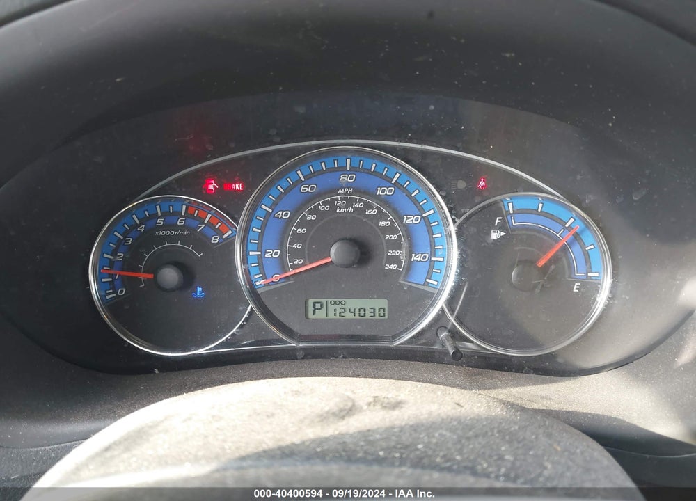 2009 SUBARU FORESTER 2.5X VIN: JF2SH63659H758534